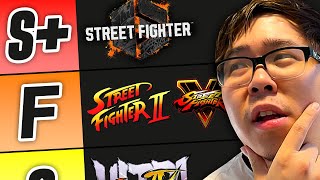 We Ranked EVERY Street Fighter Game ft Kizzie Kay Justin Wong [upl. by Violeta]