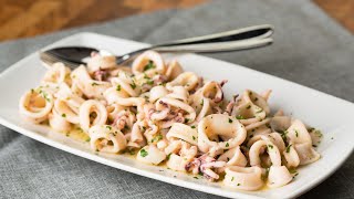 Calamari saporiti  Pronti in pochi minuti [upl. by Annaitsirhc]