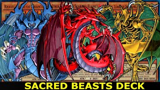 YuGiOh Power of Chaos THE ANCIENT DUEL  SACRED BEASTS DECK  URIA  RAVIEL  HAMON [upl. by Ardys386]