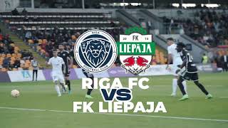 Riga  Liepaja at Skonto stadium on September 29 [upl. by Amerak]