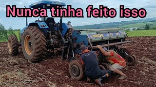 Regulando a plantadeira imasa PHS 125 múltipla para o plantio do milho safrinha  milho Biomatrix [upl. by Peyton885]