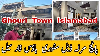 5 Marla double story house for sale in Ghauri town Islamabad reasonable price  house for sale [upl. by Nileuqay]