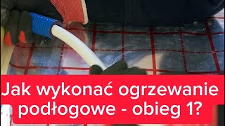 Jak wykonać ogrzewanie podłogowe  obieg pierwszy  ogrzewaniepodłogowe timmleryt plumber [upl. by Niatsirt]