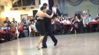 Maria Ines Bogado y Sebastian Jimenez bailando la TUPUNGATINA en LA BALDOSA [upl. by Thisbee]