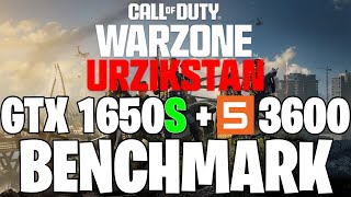 Call of Duty Warzone 3  GTX 1650S 4GB amp Ryzen 5 3600  Performance Test [upl. by Acim]