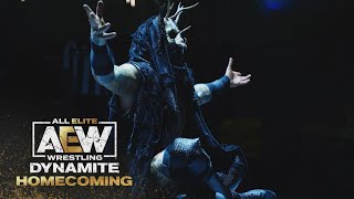 Watch Malakai Blacks Epic First AEW Entrance  AEW Dynamite Homecoming 8421 [upl. by Arleyne125]