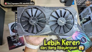 UNBOXING  REVIEW GTX 1650 ROG STRIX VGA GAMING MURAH TERBAIK 📦 [upl. by Ninehc922]