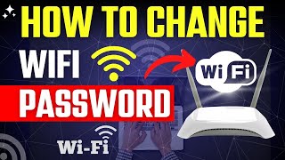 How to Change Wifi Password  Change Wifi Password amp Name  JobsApks [upl. by Helas]