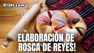 Elaboración de ROSCA de REYES parte 1❗✨😍 [upl. by Walt]