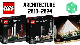 LEGO Architecture 20192024 [upl. by Anatnom48]