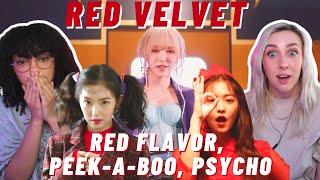 GETTING TO KNOW RED VELVET 레드벨벳 Pt 7  Red Flavor ‘PeekABoo’ amp Psycho MVs [upl. by Arline]