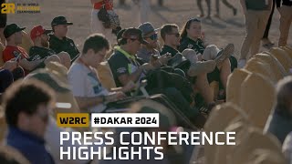 Dakar 2024 Press Conference Highlights  W2RC [upl. by Malik]