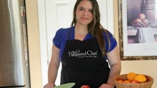 Cookin With Kelly  Pampered Chef Party amp Show Demo [upl. by Akkimat]