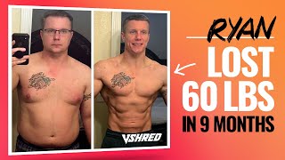 V Shred Reviews  Ripped In 90 Days Client 60 POUNDS LOST  V SHRED REVIEWS [upl. by Houser371]