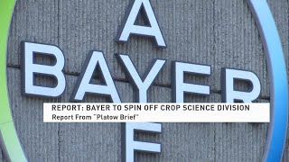 Bayer Plans to Sell its Crop Science Division [upl. by Lilac]