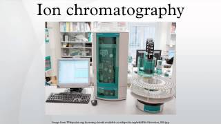 Ion chromatography [upl. by Eelyac]