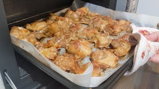 唐揚げをオーブンレンジで作ってみた結果…I tried making fried chicken in the oven range [upl. by Ailero]