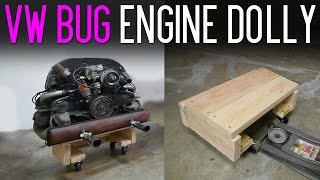 12 DIY VW Bug Engine Dolly [upl. by Datha7]