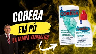 Corega em pó da tampa vermelha dralexguedes [upl. by Lisetta794]