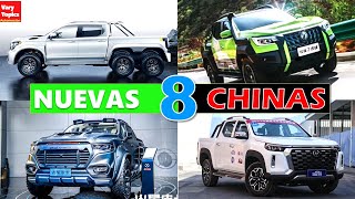 🔥 8 Nuevas PICK UPs CHINAS para 2023 y 2024  Vary Topics [upl. by Scales]