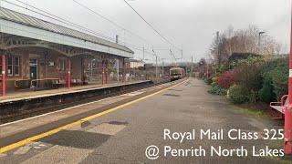 Royal Mail Class 325 001 at Penrith North Lakes Railway Station [upl. by Younger]