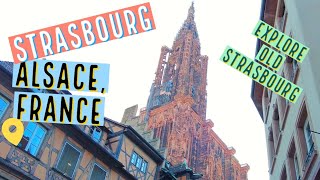 STRASBOURG in 1 day  Exploring Old Strasbourg Alsace France  4K [upl. by Arraeis549]