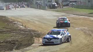 rallycross chateauroux 2024 championnatdefrance manche 3 super 1600 [upl. by Aleil987]