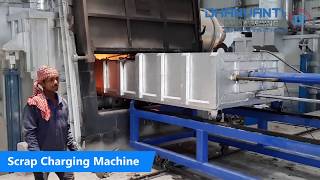 Aluminium Scrap Charging Machine  Dhanvanti Engineering [upl. by Irap]