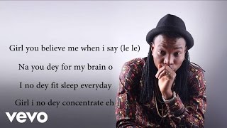 Solidstar  Oluchi Lyric Video ft Flavour [upl. by Corilla]