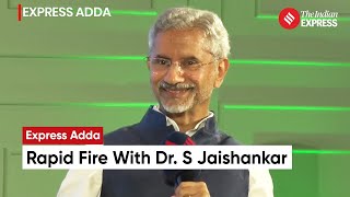 Rapid Fire With S Jaishankar What Is EAM S Jaishankar’s Choice Bharat or India [upl. by Junette]