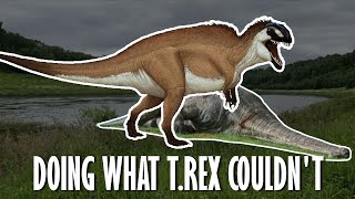 Acrocanthosaurus  The giantkilling king before Trex [upl. by Eilsew]