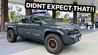 2024 Tacoma MPG Test On 37’s… [upl. by Vinaya]