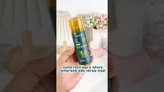 Rekomendasi sunscreen spray dari Npure Cica Beat The Sun Spray npure [upl. by Anirehtak457]