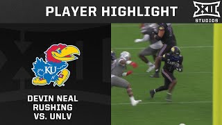 Devin Neal Highlights vs UNLV [upl. by Asiret]