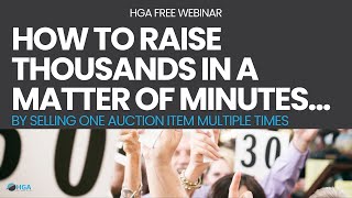 How to raise thousands in a matter of minutes by selling one auction item multiple times [upl. by Anina815]