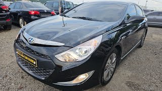 HYUNDAI Sonata Hybrid 2014 EA063742 hyundai sonata hybrid beforward tanzania koreacar [upl. by Annaohj163]