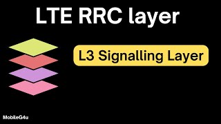 LTE RRC layer  L3 Signalling Layer [upl. by Aseram643]