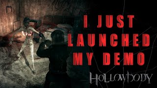 I just released my demo on STEAM  Hollowbody Survival Horror [upl. by Hako]