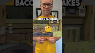 How to make bacon pancakes from Adventure Time shorts food cooking [upl. by Lanza417]