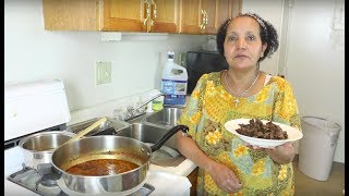 Ethiopian Recipes quotHow to Make KuwantaQuanta Firfir quot የቋንጣ ፍርፍር አሰራር [upl. by Traci39]