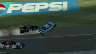 Carl Edwards Talladega NR2003 Flip Reenactments [upl. by Kristien]