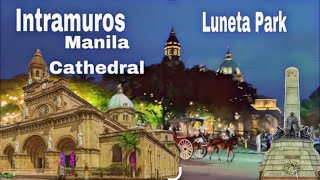 Luneta ParkampManila IntramurosThe walled city in manilaPart1angiectlifevlogs [upl. by Eppesiug]