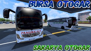 🌏Bursa  Sakarya Bayram Seferi  🚌Travego 16 SHD 2023 ETS 2 149 Türkiye Haritasıets2otobüsmodu [upl. by Ruthann]