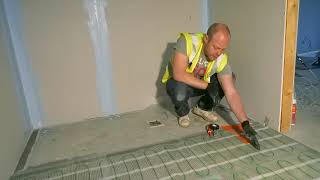 How to Install a Floor Heating Probe from Snug Underfloor Heating [upl. by Lorenza]