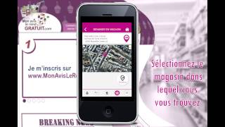 Découvrez lapplication mobile MonAvisLeRendGratuit [upl. by Leta956]