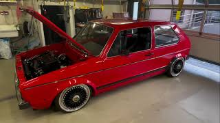 Volkswagen Golf MK1 16v Turbo  Detaysal [upl. by Nibram49]