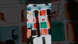 Materialise my dream gouache art painting shprts drawing shortvideo short [upl. by Yeltrab473]