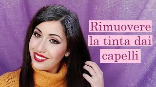 Routine Capelli come schiarire naturalmente i capelli dalle tinte [upl. by Claus]