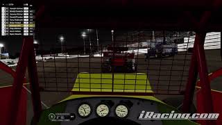 iRacing DIRTcar 358 Modified Series Knoxville Raceway Oct 25 2024 630 pm top split [upl. by Lleroj]