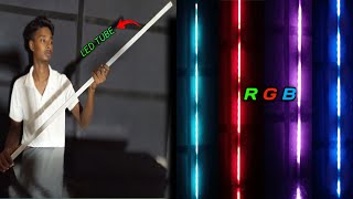 Led Tube pixel  how to make Rgb Diwali lights  💡💡 [upl. by Seroka]